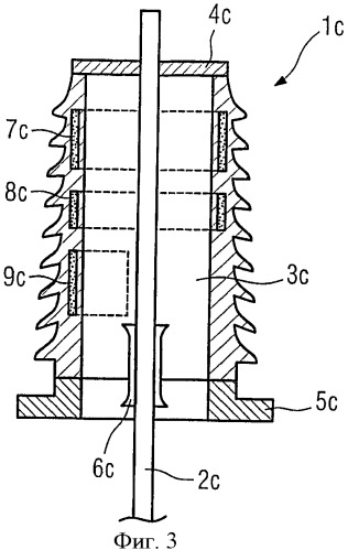 Электрический изолятор, в частности для средних и высоких напряжений (патент 2377679)