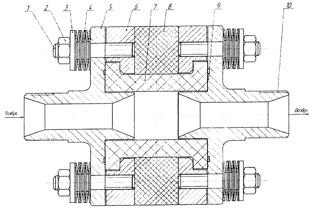 Электротеплоизолирующая соединительная вставка (патент 2641988)