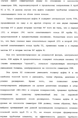 Реализуемое при помощи пластического расширения герметичное трубное соединение с одним или несколькими исходными локальными утолщениями материала (патент 2334907)