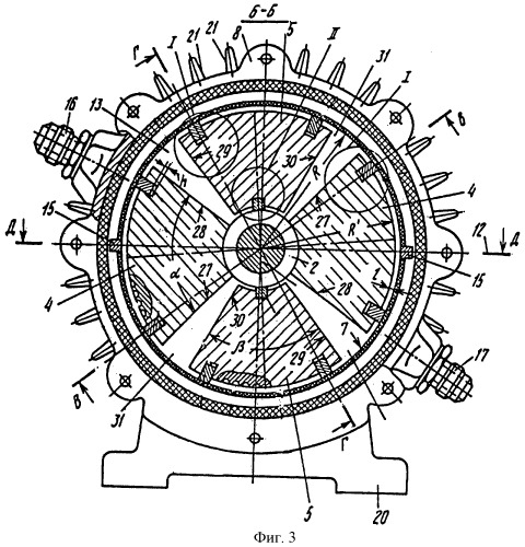 Роторно-поршневая машина (патент 2251620)