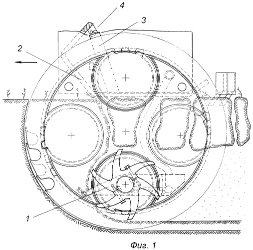 Устройство для дифференцированного управления глубиной обработки почвы при фронтальном ротационном внутрипочвенном рыхлении в агрегате с трактором с шаговым электрическим управлением гидравлическим распределителем навесной системы (патент 2407256)