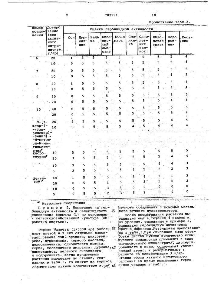 Гербицидная композиция (патент 702991)