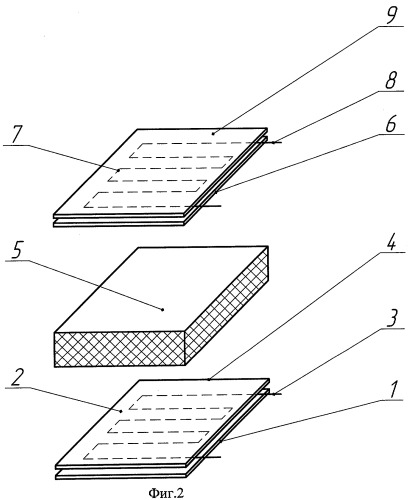 Многослойный конструкционный материал и способ его получения (патент 2402663)