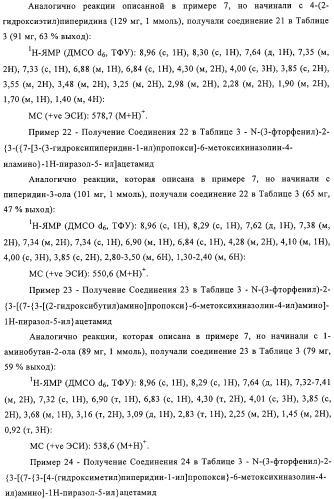 Замещенные производные хиназолина как ингибиторы ауроракиназы (патент 2323215)