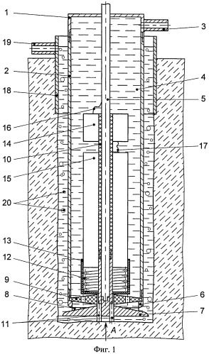 Электроимпульсный буровой снаряд (патент 2500873)
