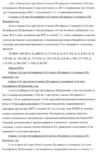 Новые производные фталазинона в качестве ингибиторов киназы аврора-а (патент 2397166)