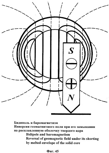 Способ моделирования западного дрейфа твердого ядра планеты (варианты) и устройство для его осуществления (патент 2251662)