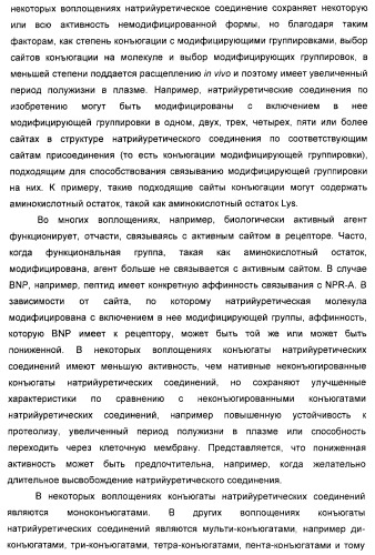 Натрийуретические соединения, конъюгаты и их применение (патент 2388765)