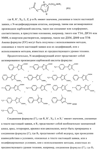 N-ацилированные азотсодержащие гетероциклические соединения в качестве лигандов ppar-рецепторов, активируемых пролифератором пероксисомы (патент 2374241)