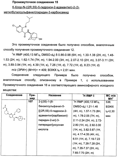 Пиридинкарбоксамиды в качестве ингибиторов 11-бета-hsd1 (патент 2451674)