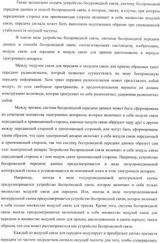 Устройство беспроводной связи, система беспроводной передачи данных и способ беспроводной передачи данных (патент 2459368)