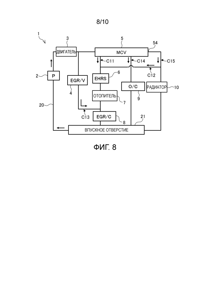 Контур охлаждения для двигателей внутреннего сгорания (патент 2647349)