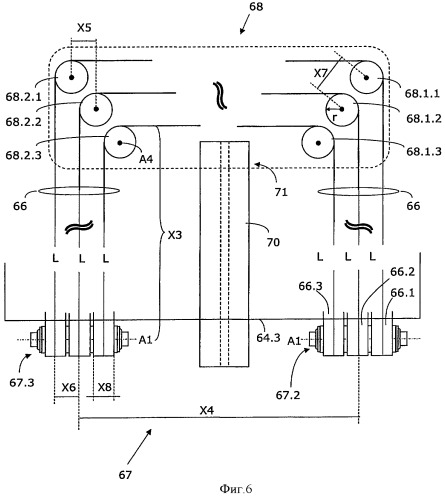 Лифт и блочное устройство для применения в лифте (патент 2380310)