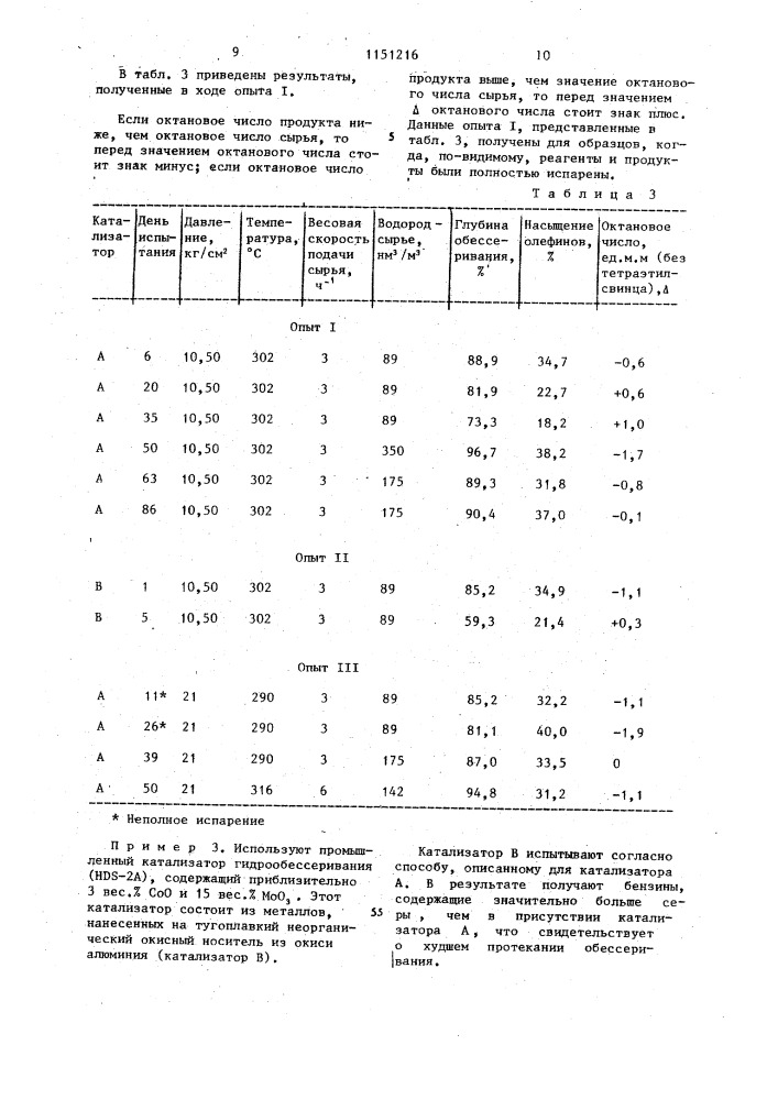 Способ обессеривания крекинг-бензина (патент 1151216)