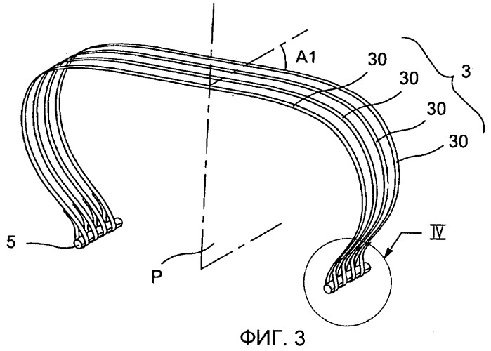 Пневматическая шина, в которой используется усилительная конструкция с волокнами, имеющими приплюснутое сечение (патент 2470796)