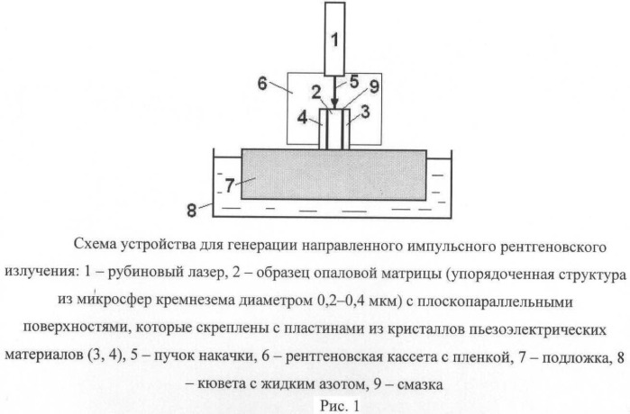 Устройство для генерации направленного импульсного рентгеновского излучения (патент 2480159)