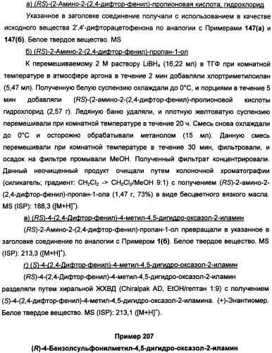 Новые 2-аминооксазолины в качестве лигандов taar1 для заболеваний цнс (патент 2473545)