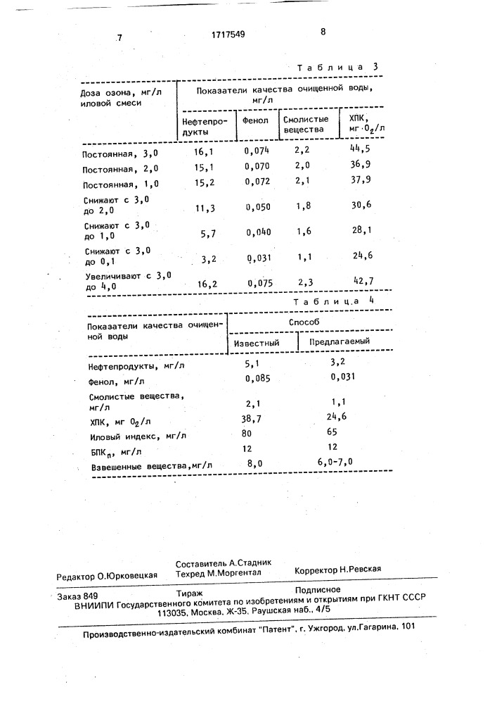 Способ биологической очистки сточных вод (патент 1717549)