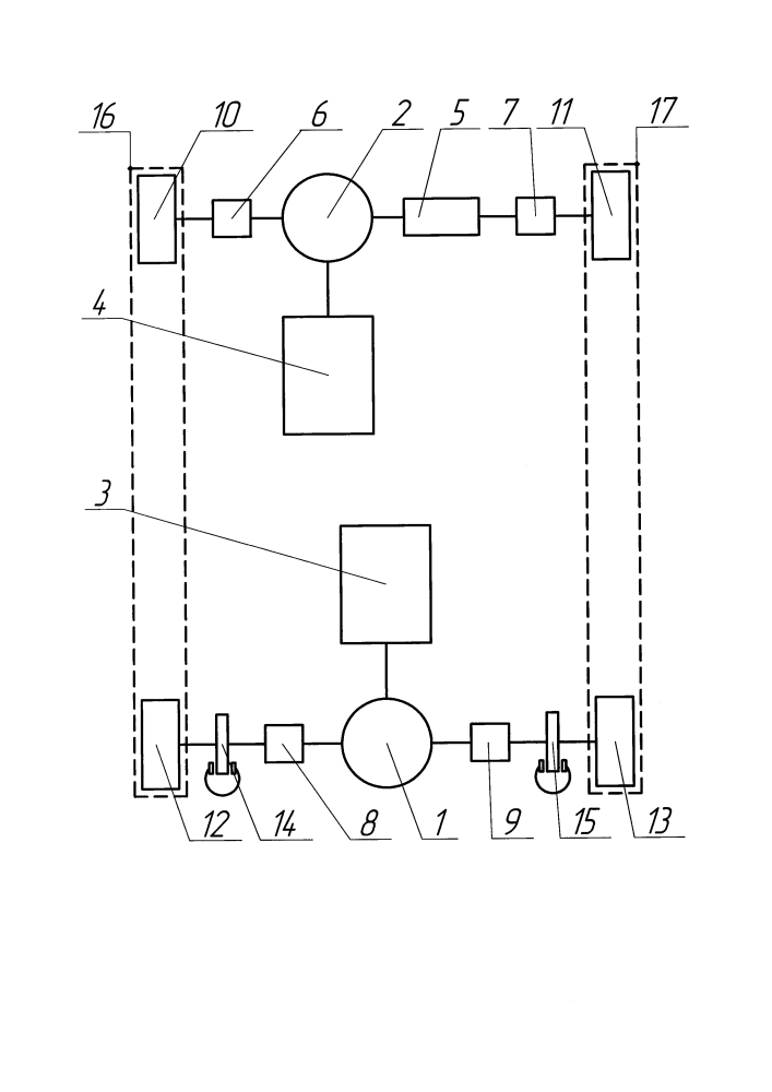 Универсальная электромеханическая трасмиссия (патент 2648527)