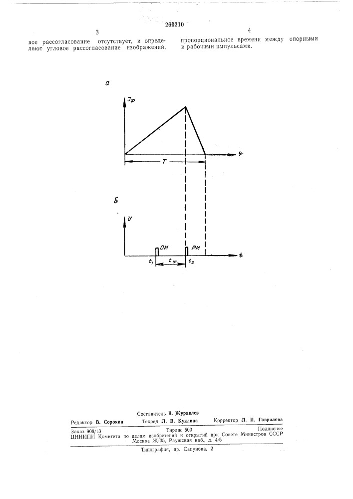Способ ориентировки оптического коррелятора (патент 260210)