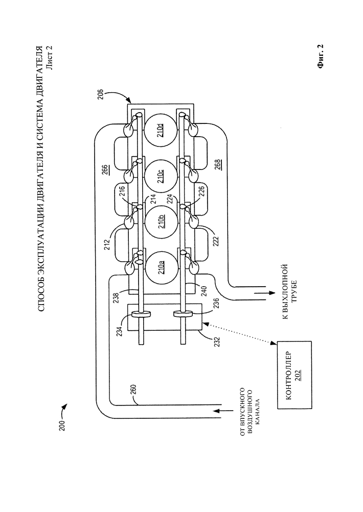 Способ эксплуатации двигателя и система двигателя (патент 2617634)