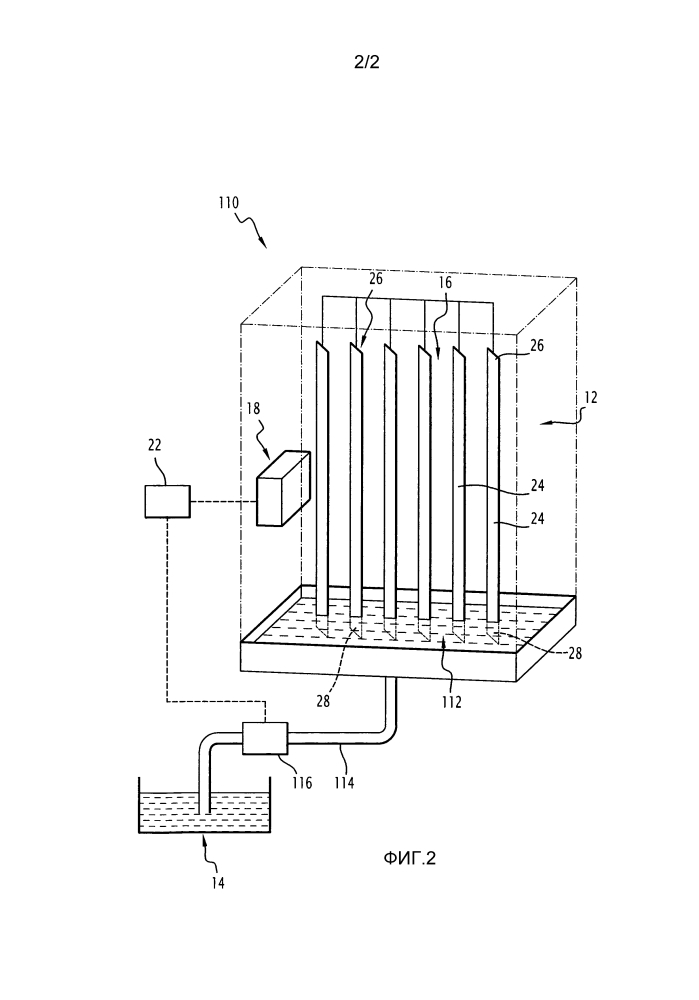 Устройство для испарения жидкости и соответствующий способ (патент 2639126)