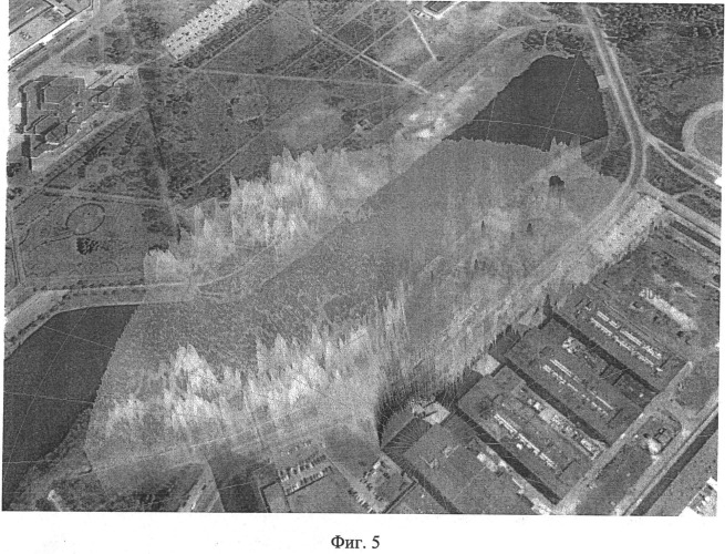 Система и способ трехмерной визуализации яркостной радиолокационной карты местности (патент 2513122)
