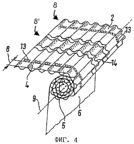 Сотовая структура и способ нанесения клея и припоя при ее изготовлении (патент 2291767)