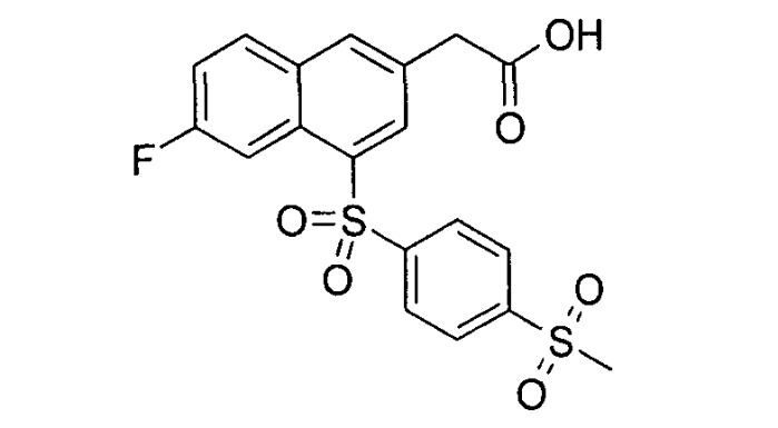 Нафтилуксусные кислоты (патент 2539185)