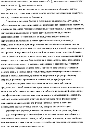 Применение антитела против амилоида-бета при глазных заболеваниях (патент 2482876)