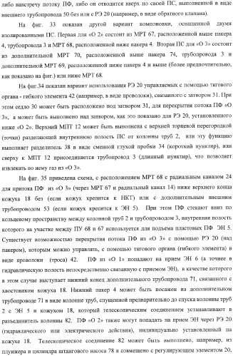 Способ одновременно-раздельной добычи углеводородов электропогружным насосом и установка для его реализации (варианты) (патент 2365744)