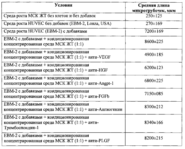 Средство для лечения ожогов и ран на основе цитокинов и факторов роста, секретируемых мезенхимными клетками человека, способ получения средства и способ лечения ожогов и ран (патент 2574017)