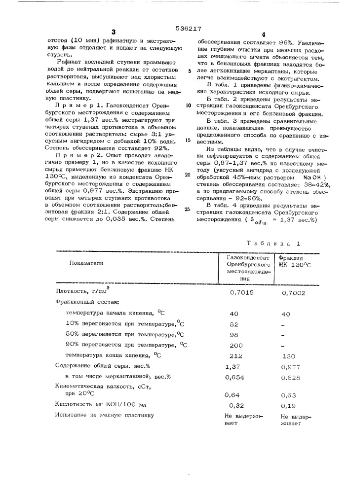 Способ очистки нефтепродуктов от сернистых соединений (патент 536217)