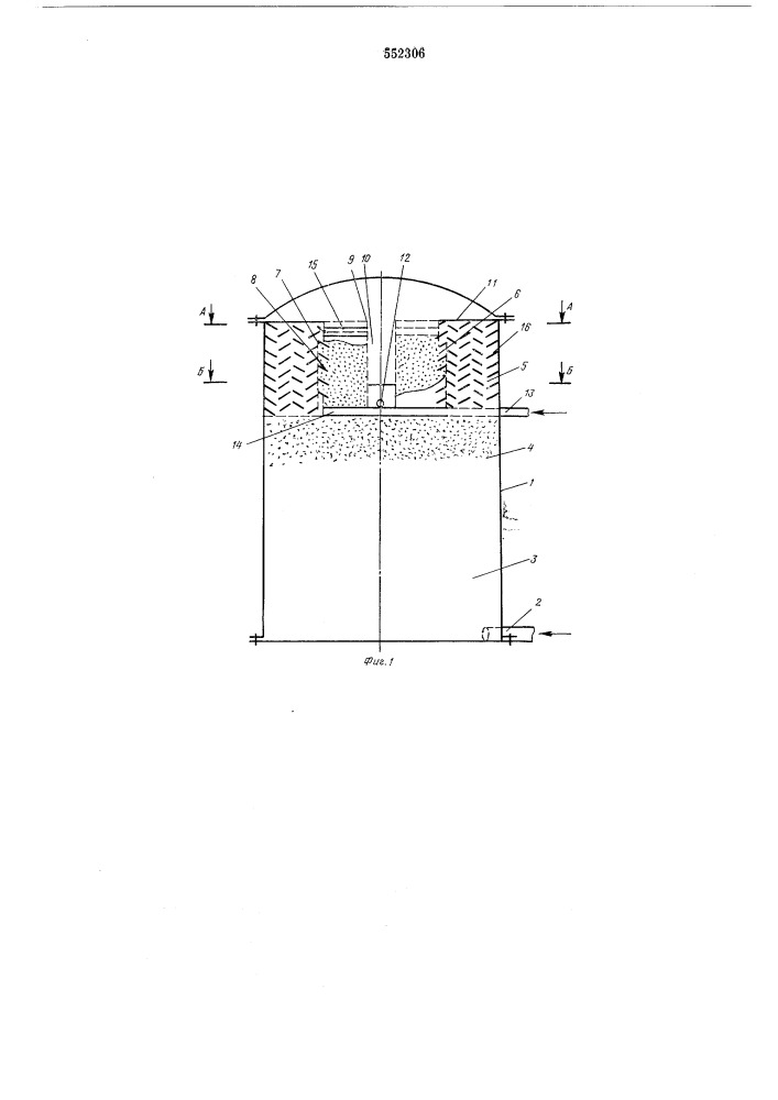 Устройство для осветления жидкости (патент 552306)