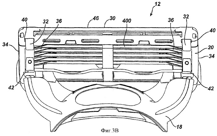Бритвы и бреющие картриджи с защитой (патент 2354539)