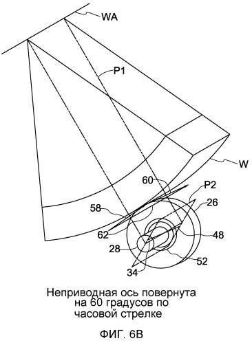 Система поворотных роликов (варианты) и способ предотвращения осевого смещения посредством системы поворотных роликов (патент 2523542)