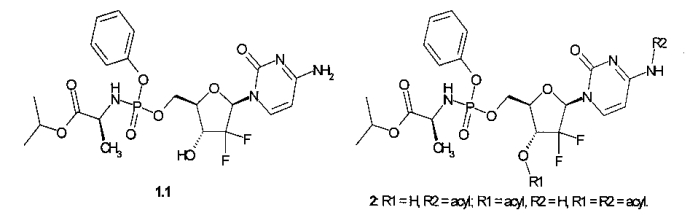 Нуклеозидные ингибиторы рнк-полимеразы hcv ns5b, способы их получения и применения (патент 2567854)