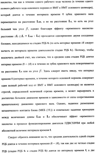 Поршневой двигатель внутреннего сгорания с храповым валом и челночным механизмом возврата основных поршней в исходное положение (пдвсхвчм) (патент 2369758)