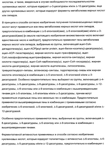 Способ получения полиненасыщенных жирных кислот в трансгенных растениях (патент 2449007)