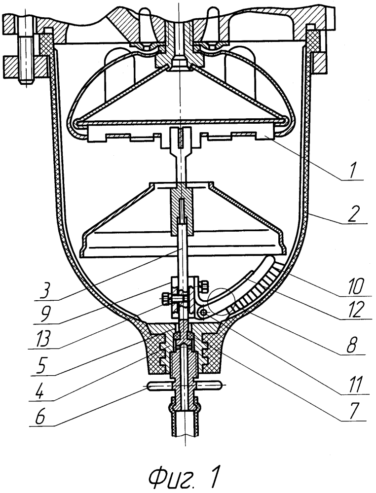 Устройство для очистки топливных фильтров двигателей (патент 2612689)