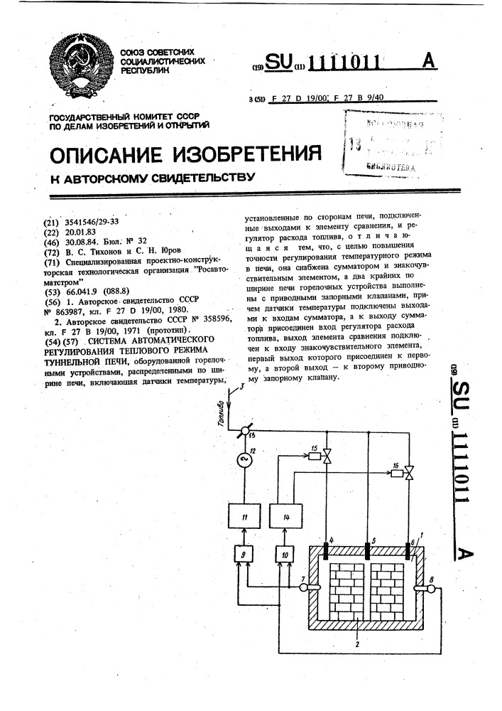 Регулирование теплового режима