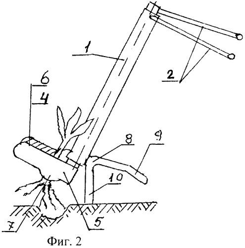 Орудие дворянидова а.г. для прополки сорняков (патент 2275773)
