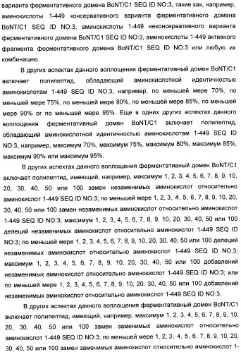 Способы лечения мочеполовых-неврологических расстройств с использованием модифицированных клостридиальных токсинов (патент 2491086)