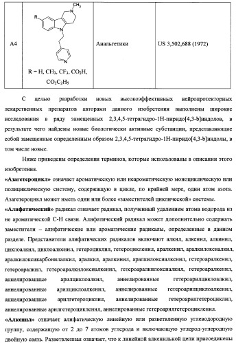 Замещенные 2,3,4,5-тетрагидро-1н-пиридо[4,3-b]индолы, способ их получения и применения (патент 2334747)