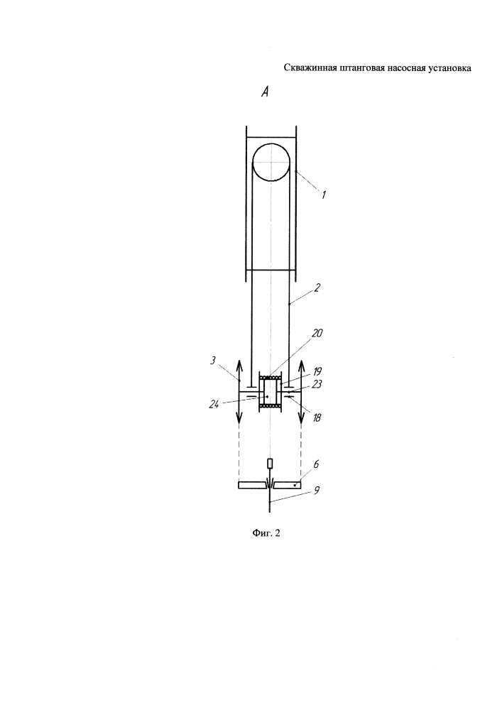 Скважинная штанговая насосная установка (патент 2613477)