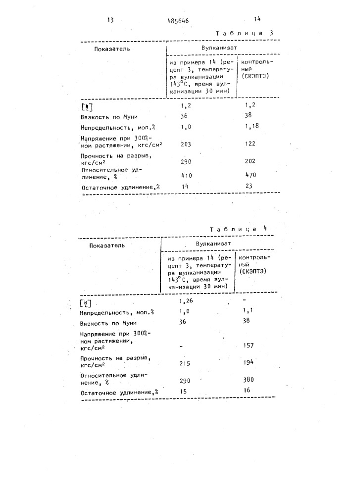 Способ получения каучукоподобных сополимеров (патент 485646)