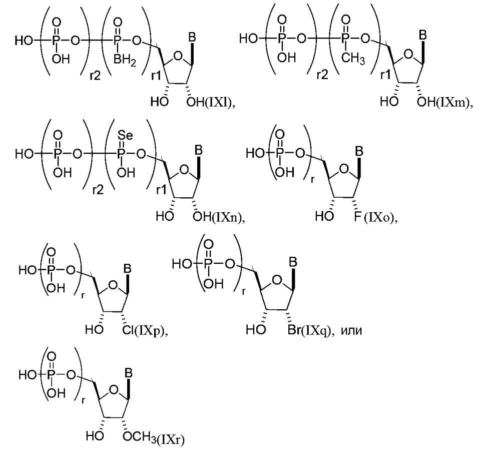 Модифицированные нуклеозиды, нуклеотиды и нуклеиновые кислоты и их применение (патент 2648950)