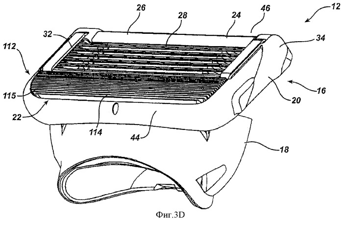 Бритвы и бреющие картриджи с защитой (патент 2354539)