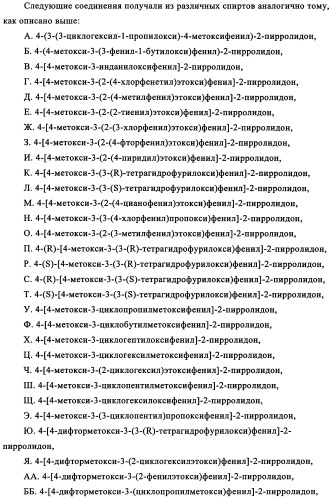 Производные 4-(4-алкокси-3-гидроксифенил)-2-пирролидона в качестве ингибиторов pde-4 для лечения неврологических синдромов (патент 2340600)