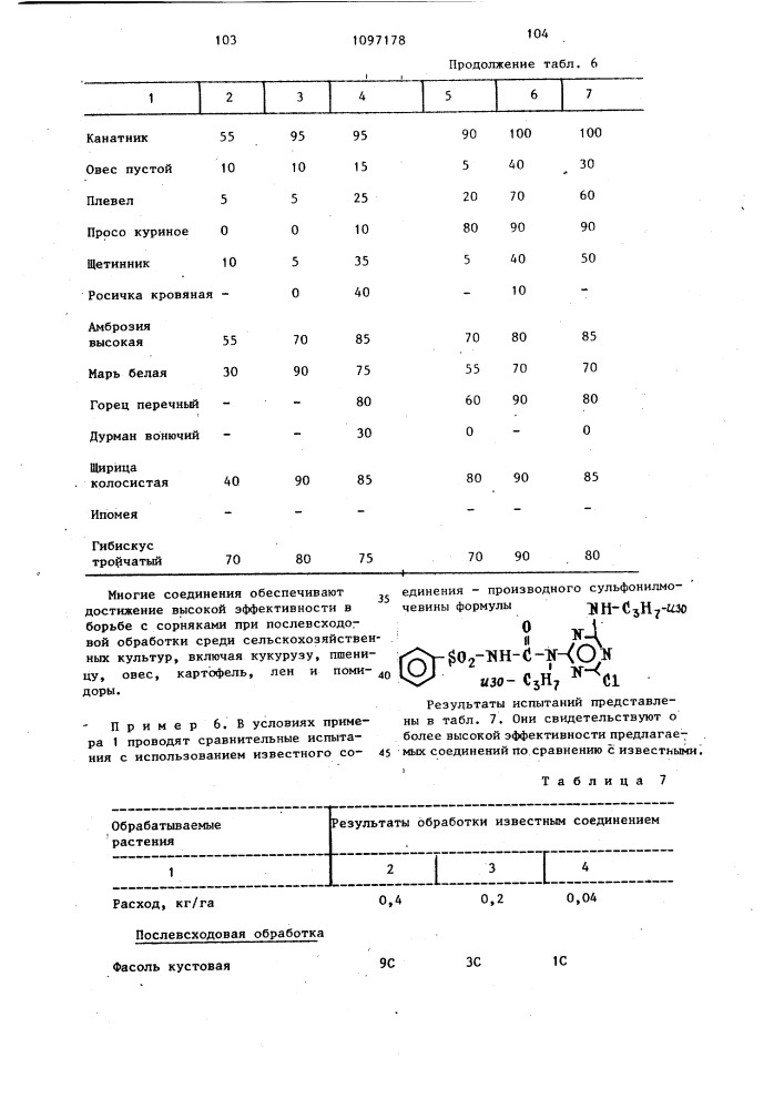 Способ борьбы с нежелательной растительностью (патент 1097178)